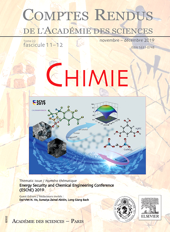 Go to journal home page - Comptes Rendus Chimie